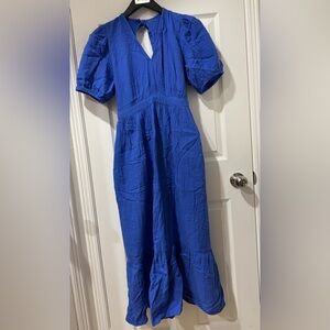 GAP Royal Blue Long Sleeve Dress